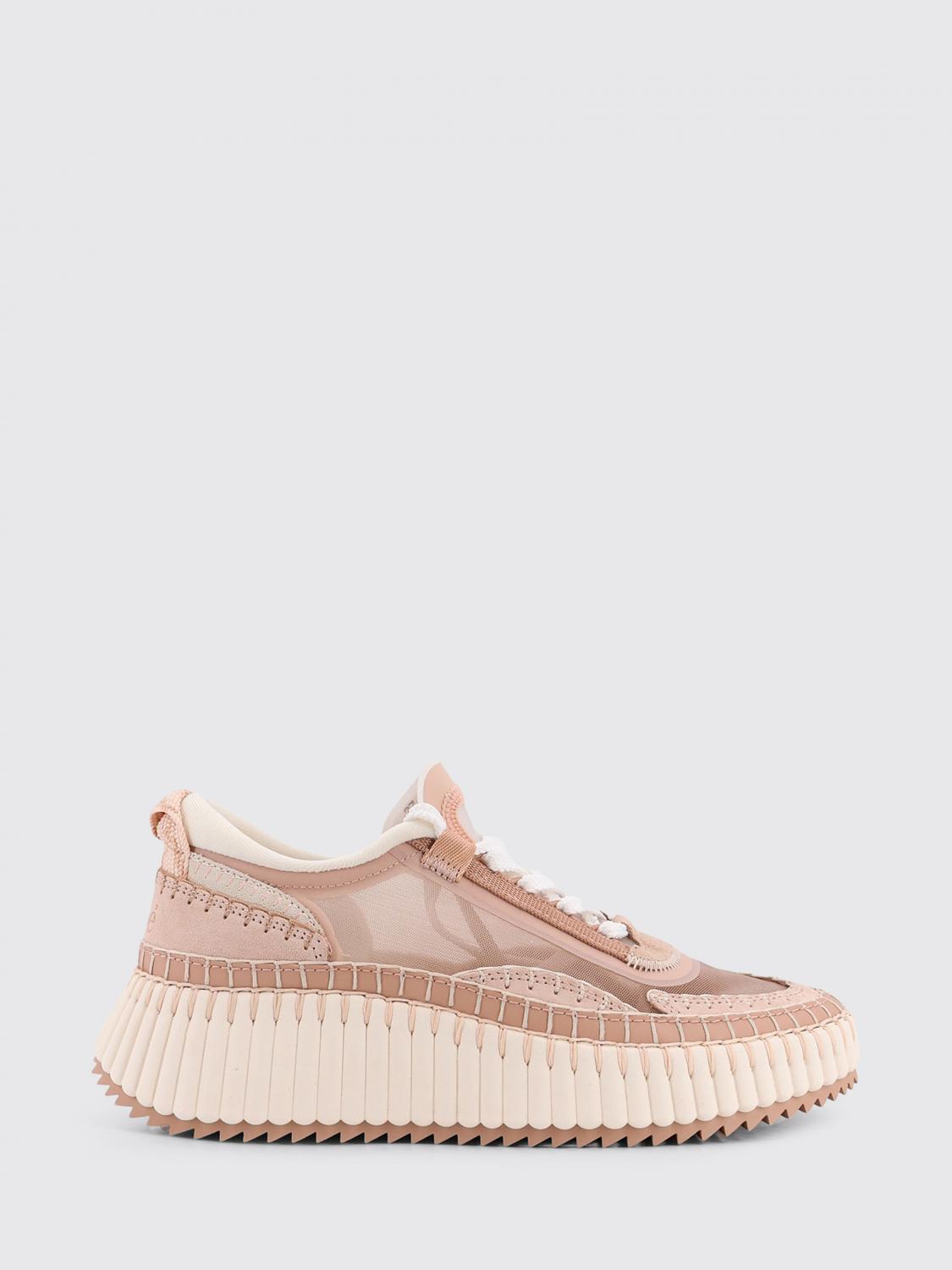 nama mesh nylon sneakers chloé