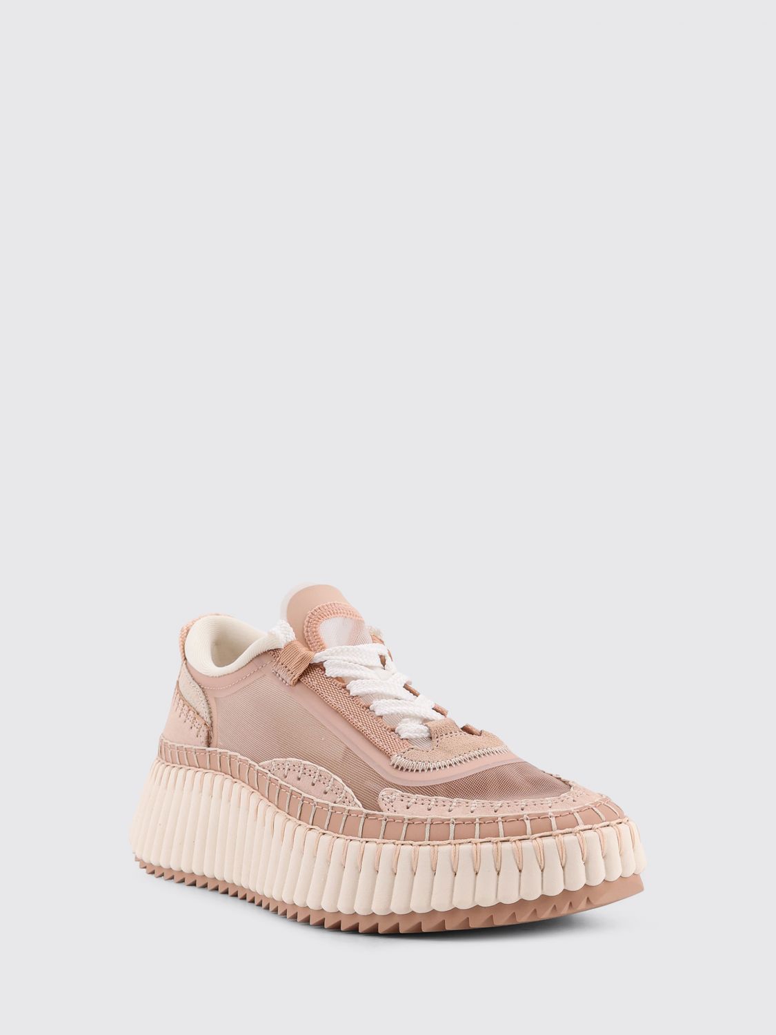 nama mesh nylon sneakers chloé