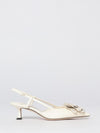 mimmi nappa slingback with applied flower