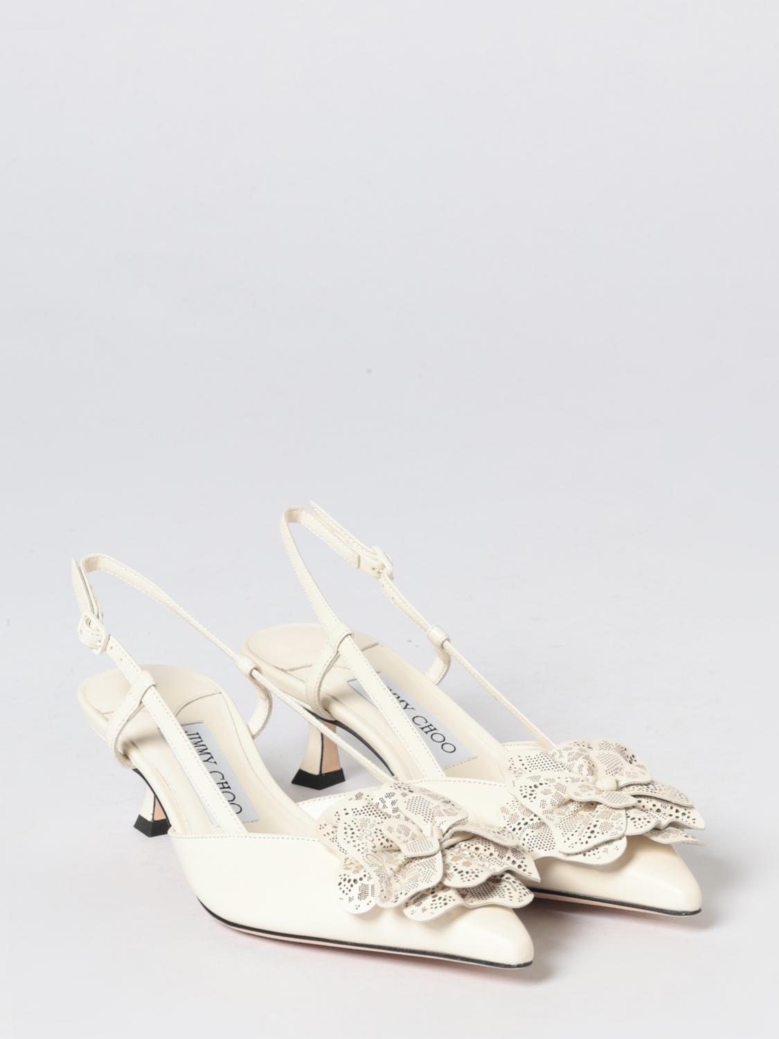 mimmi nappa slingback with applied flower