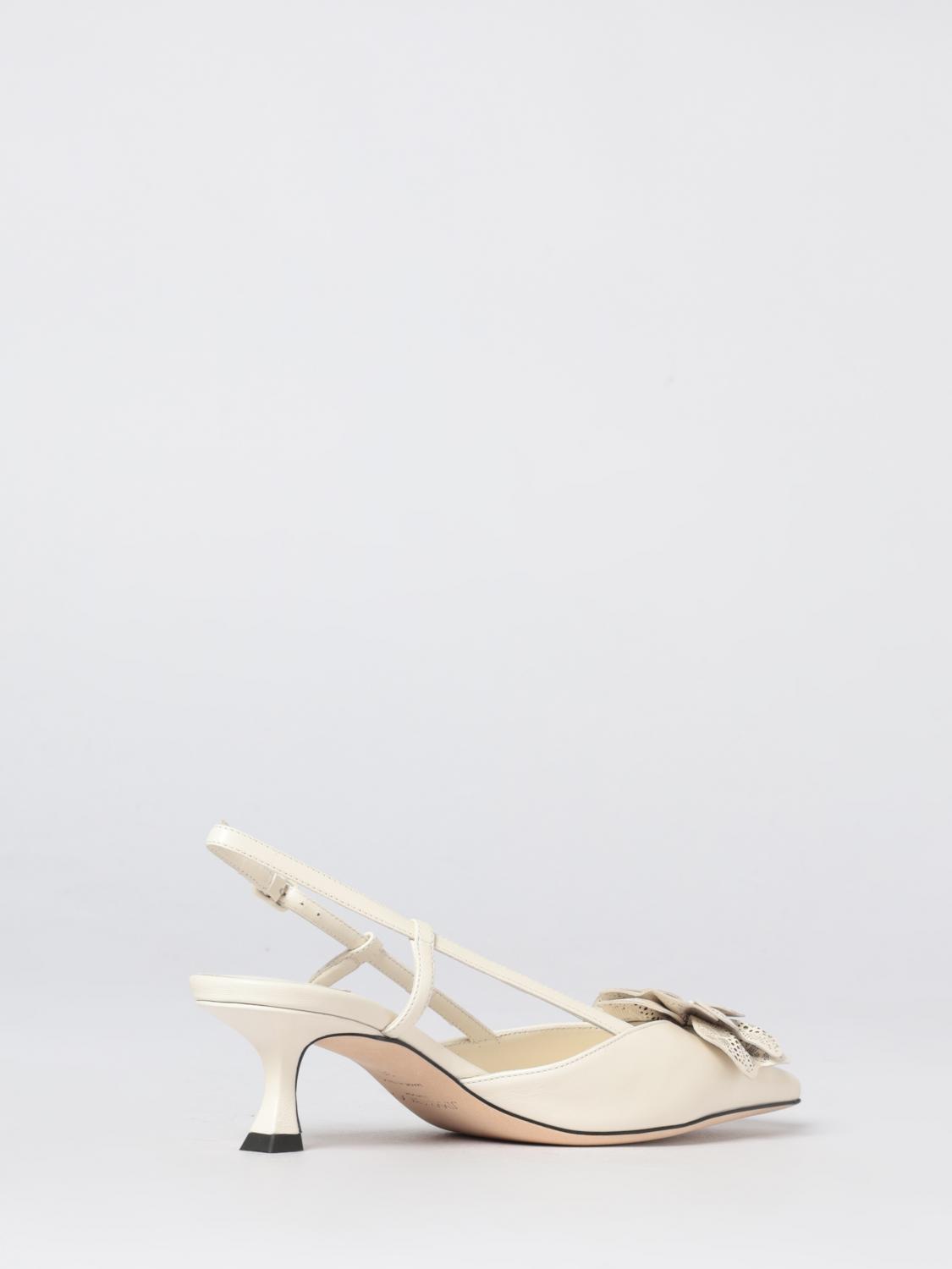 mimmi nappa slingback with applied flower