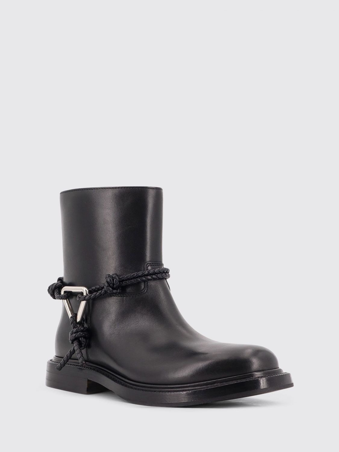 james leather ankle boots
