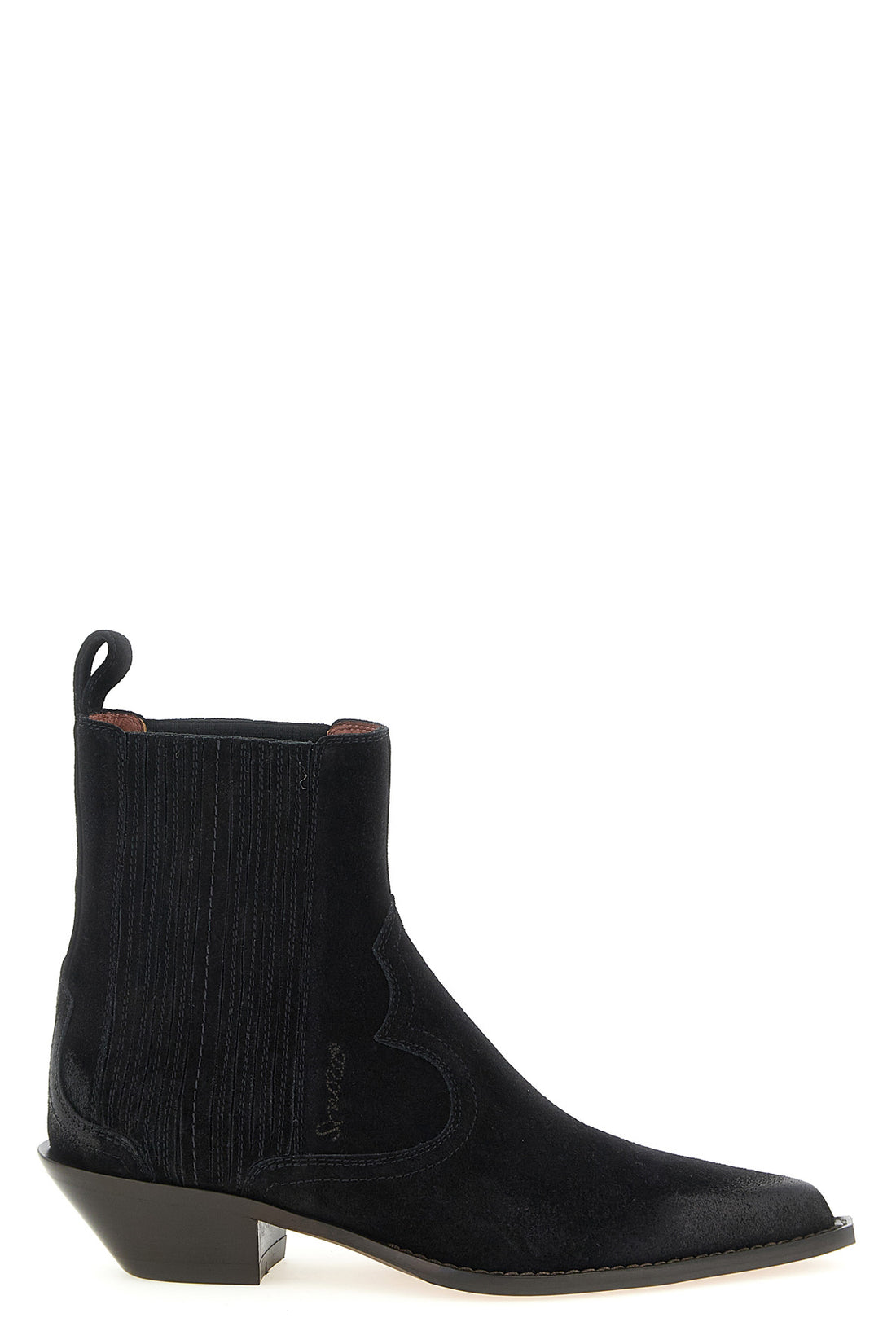 SONORA 37 hernan suede crust ankle boots