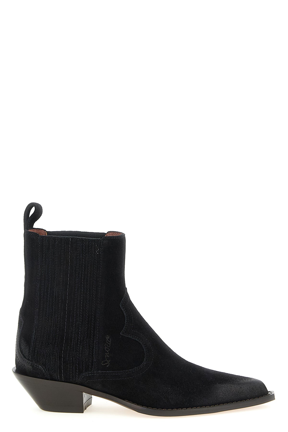 hernan suede crust ankle boots