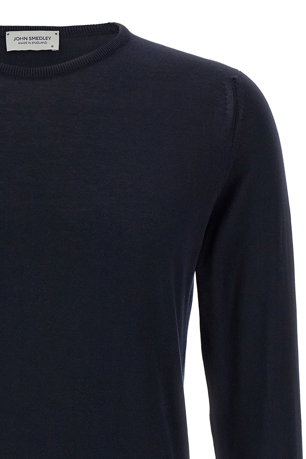 john smedleys sea island cotton hatfield knitted sweater