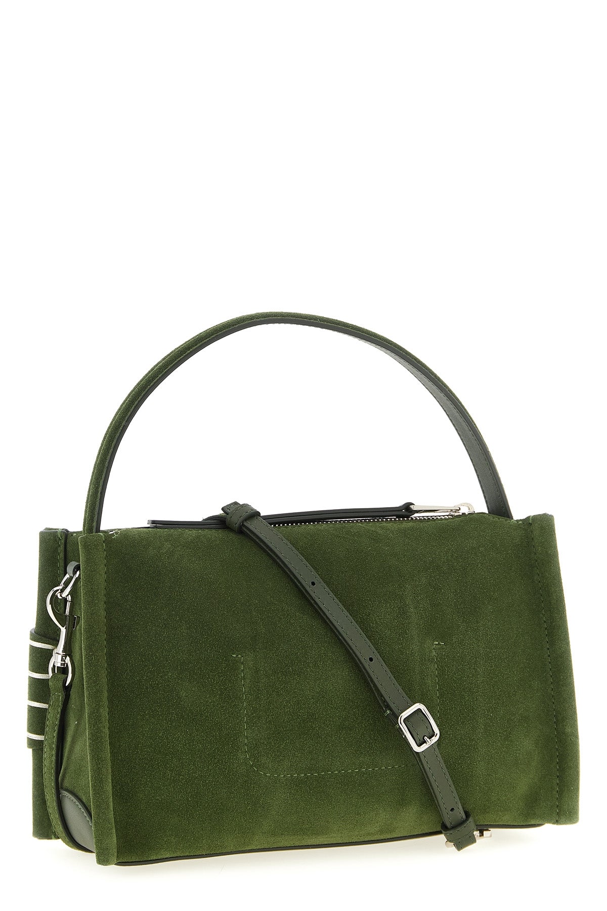 small suede loafer handbag