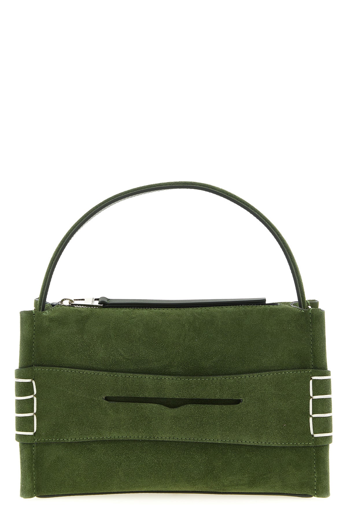 small suede loafer handbag