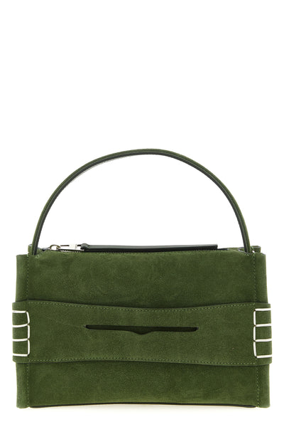 small suede loafer handbag