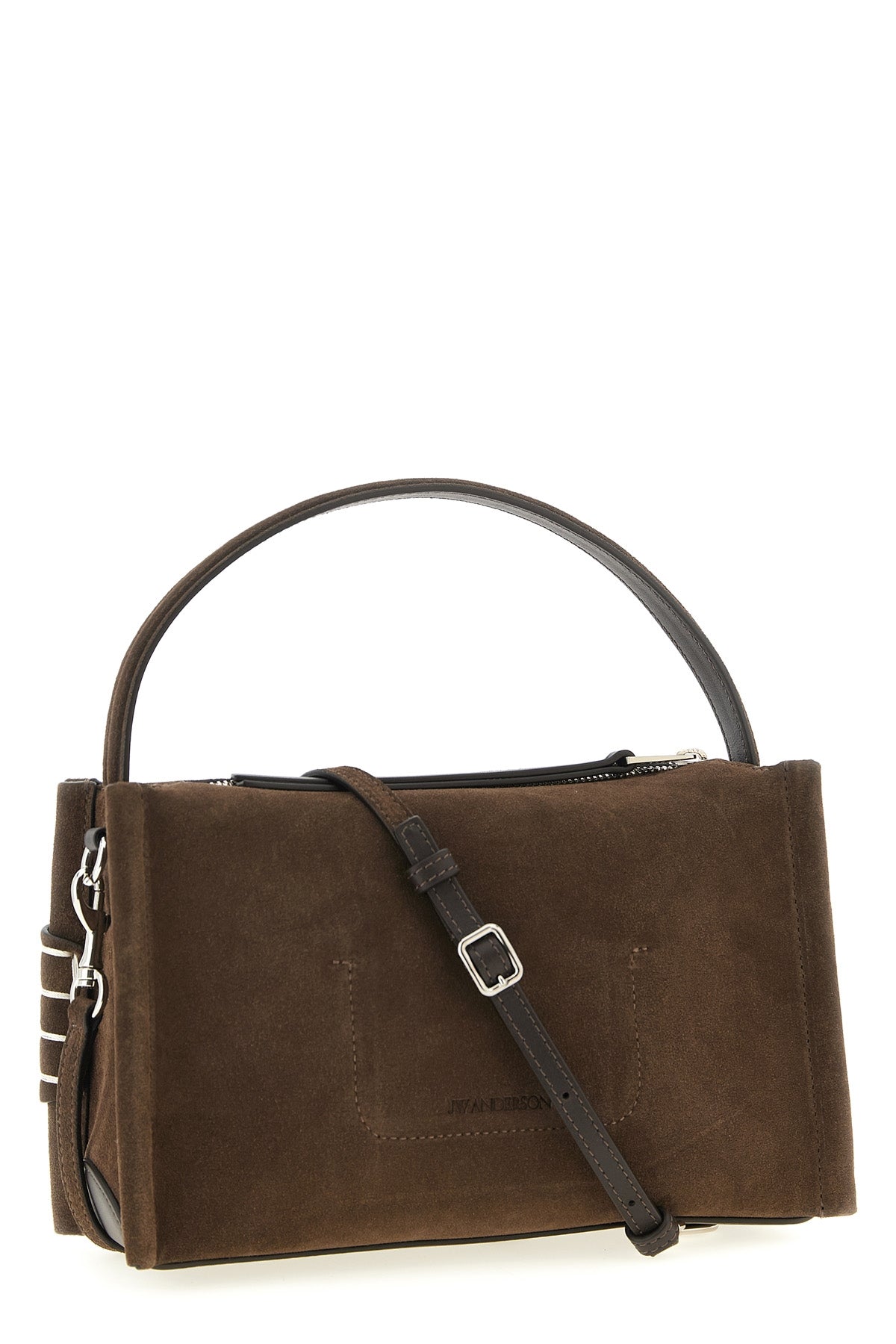 small suede loafer handbag