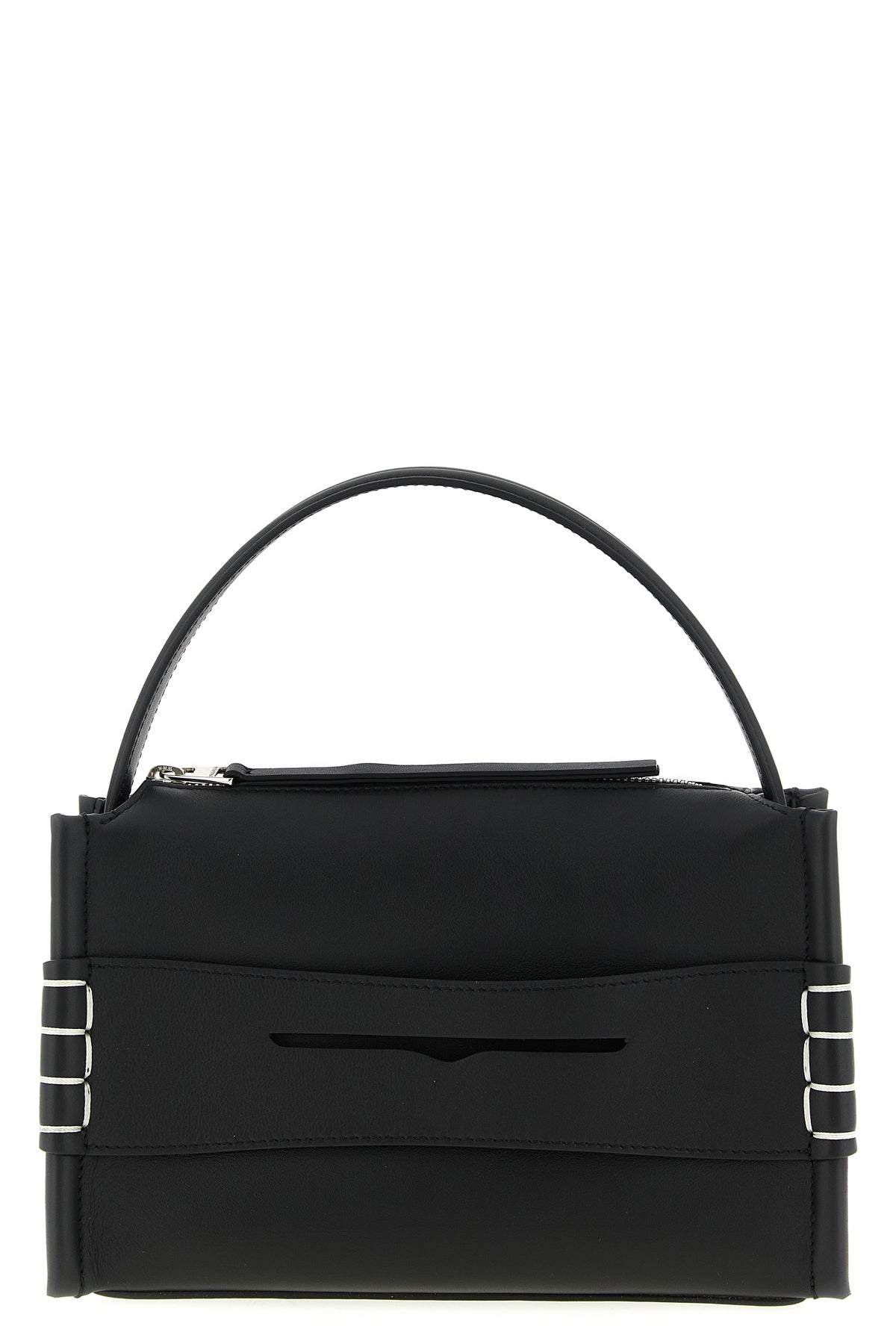 small loafer leather shoulder bag