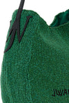 the jw anderson bulb small shoulder bag stands out for its fluid and unstructu