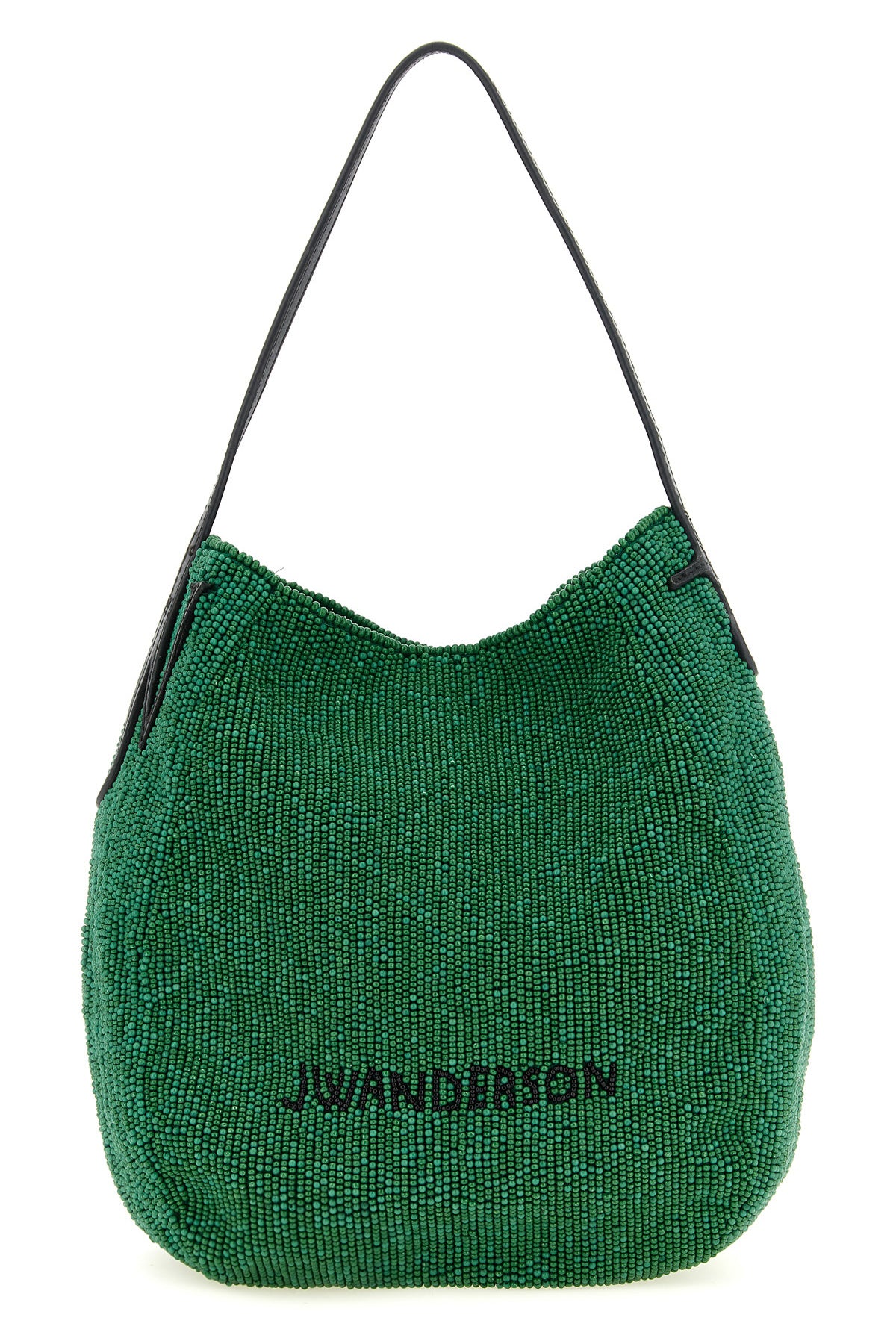 the jw anderson bulb small shoulder bag stands out for its fluid and unstructu