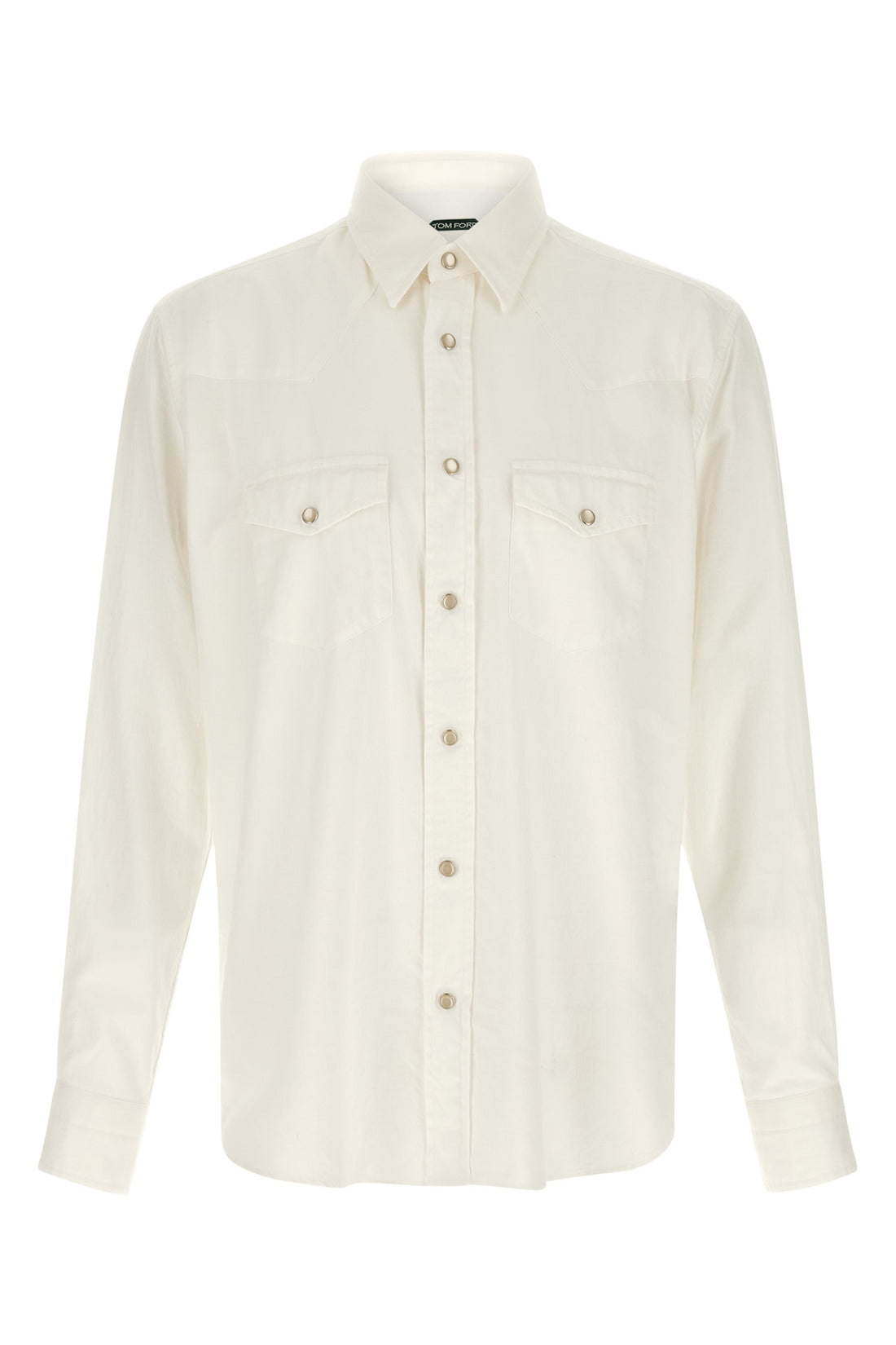 TOM FORD 41 cm western peach hand cotton shirt