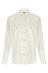 western peach hand cotton shirt