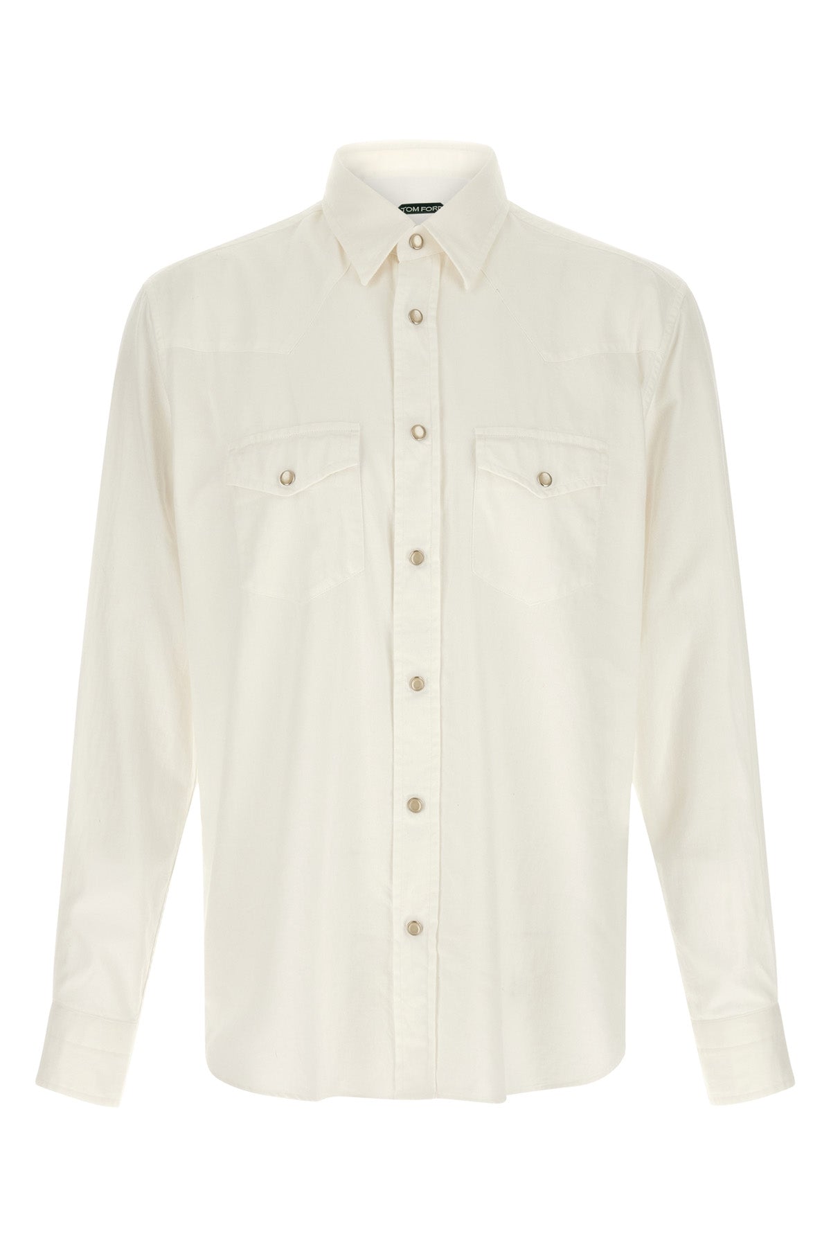 western peach hand cotton shirt