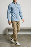 western chambray denim shirt