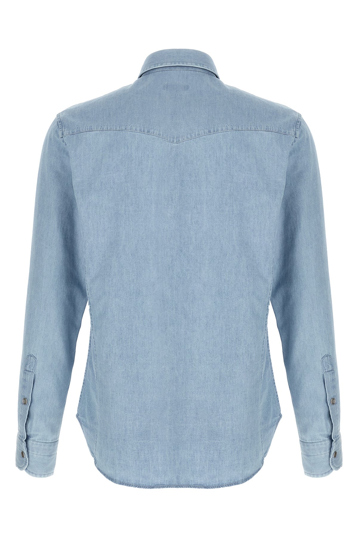 western chambray denim shirt