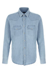 western chambray denim shirt