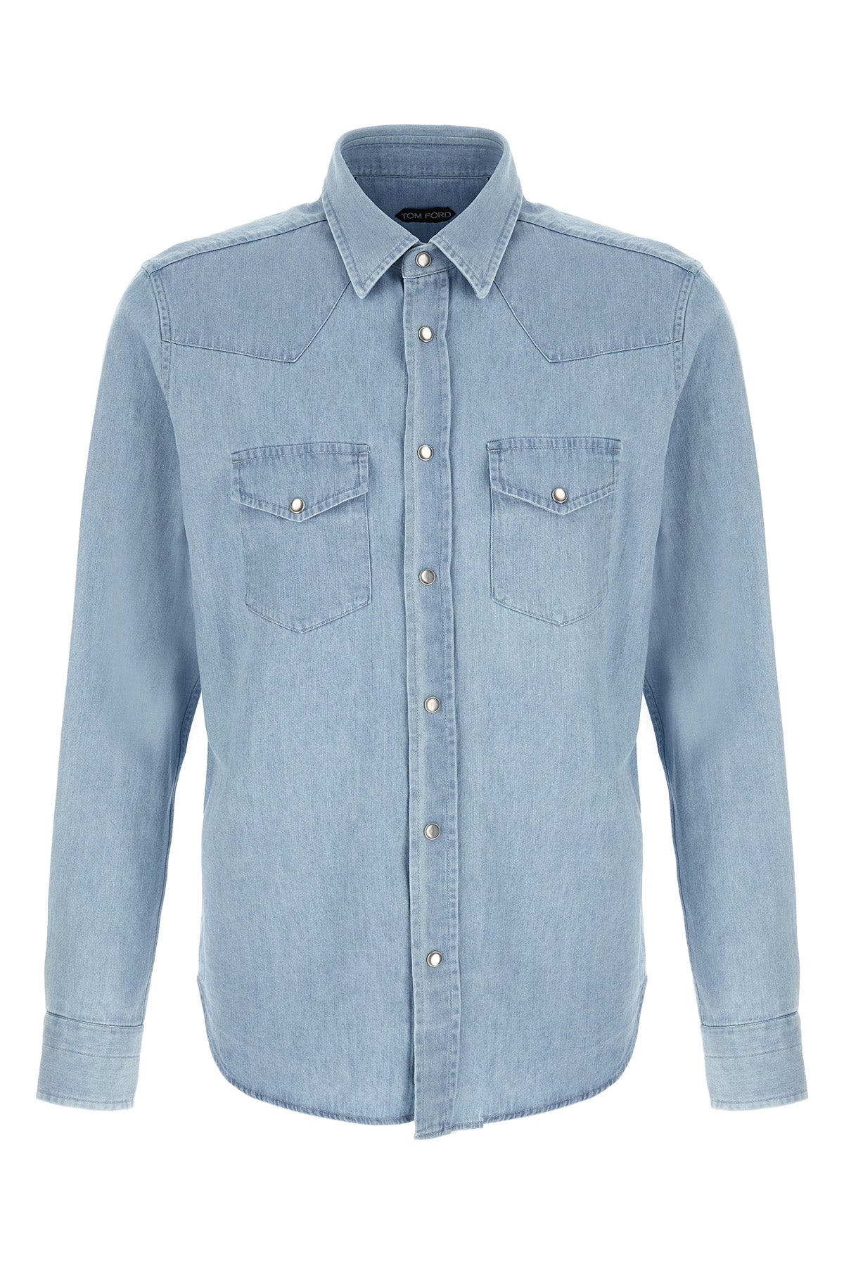 western chambray denim shirt