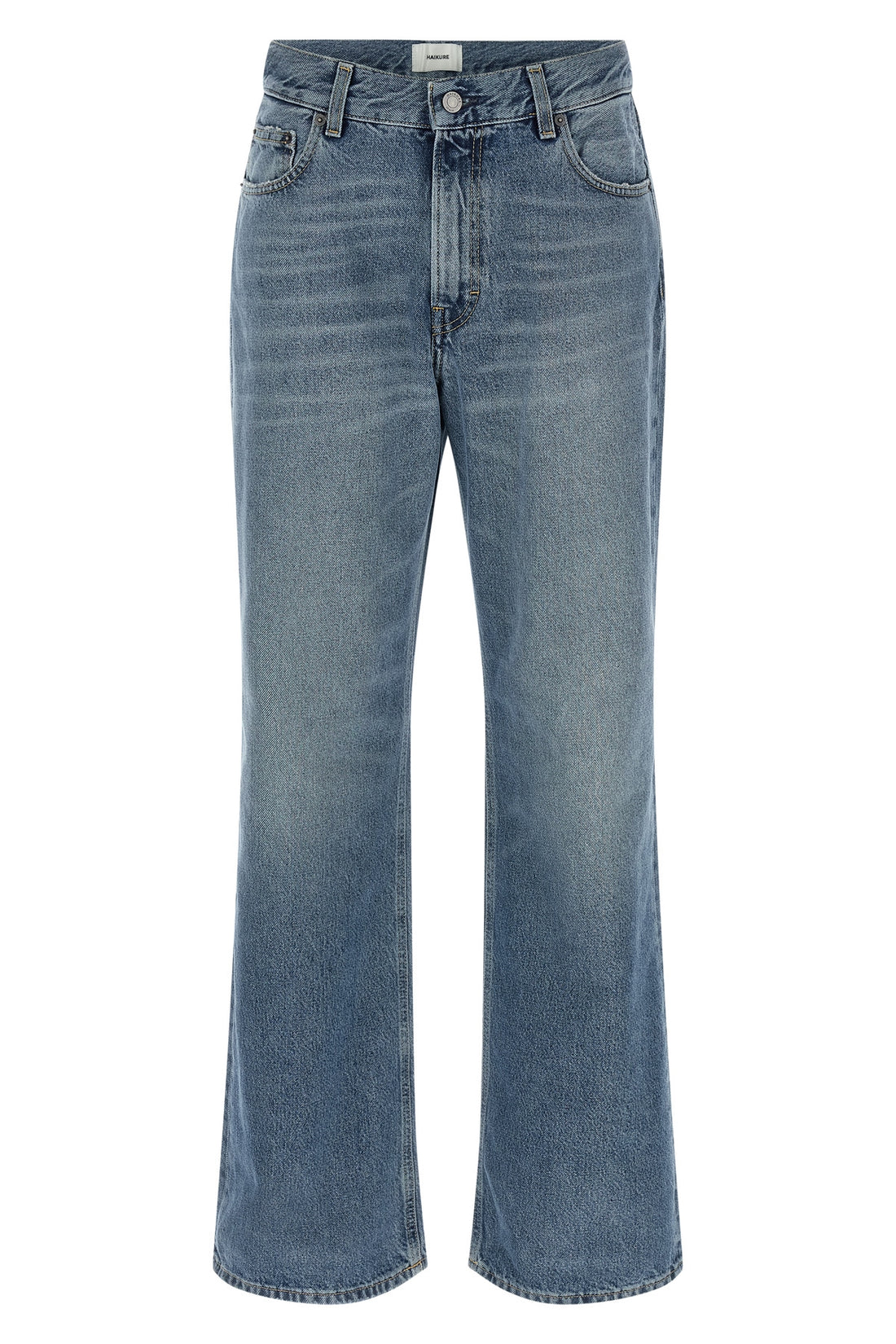 HAIKURE 27 korea nordic blue cotton denim jeans