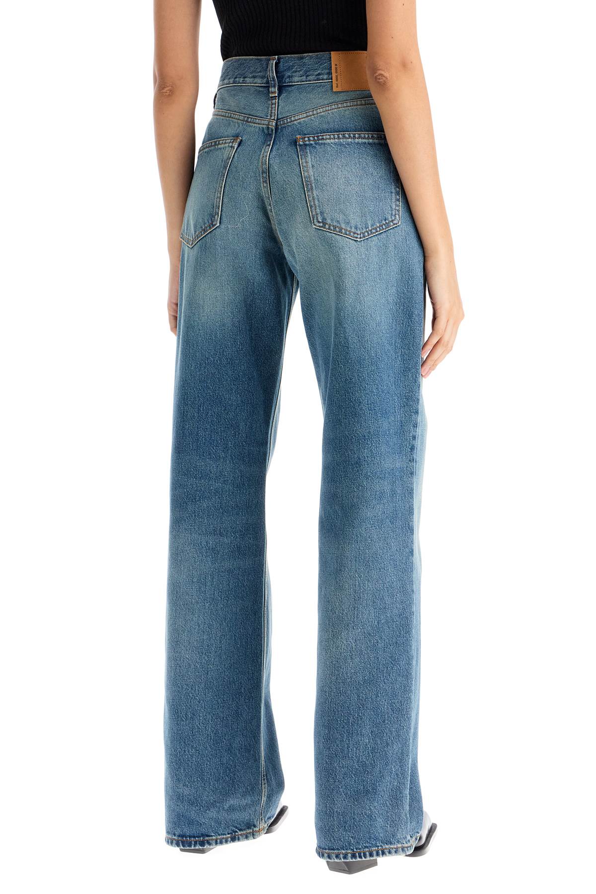 korean straight leg jeans