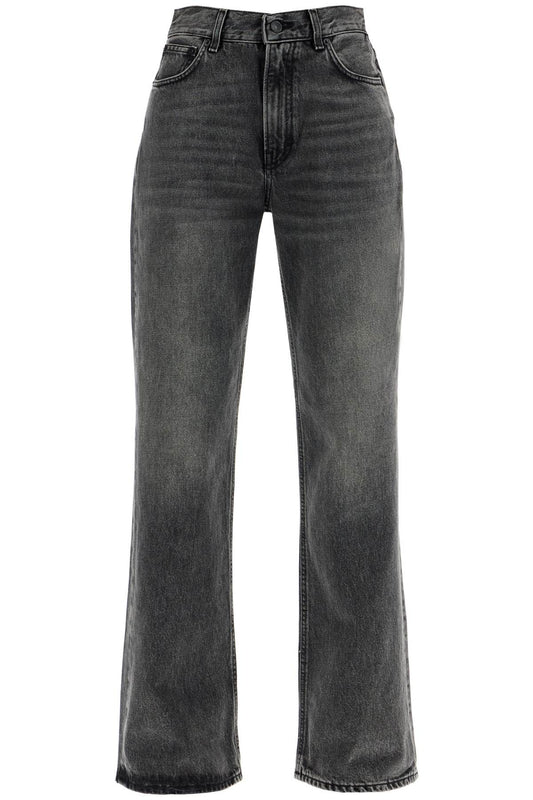 'korean straight-cut jeans