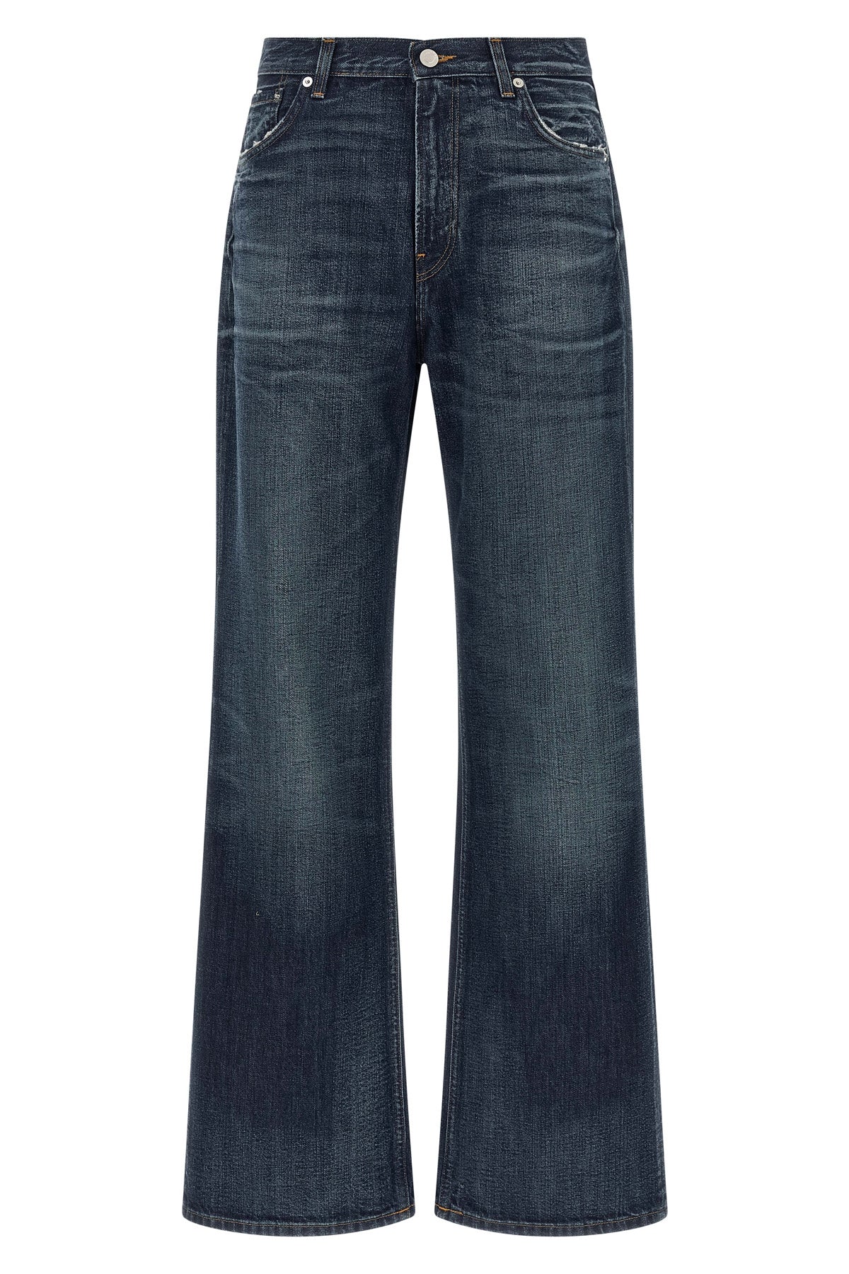 haikure korea jeans redefine the everyday silhouette through a flared wide-leg