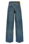 high-waisted bethany jeans in delavé cotton denim