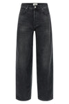 high-waisted cotton denim bethany authentic black jeans
