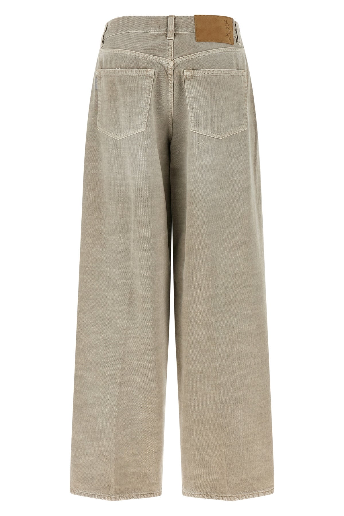 bethany bull 44 cotton denim jeans dyed in a used-effect garment