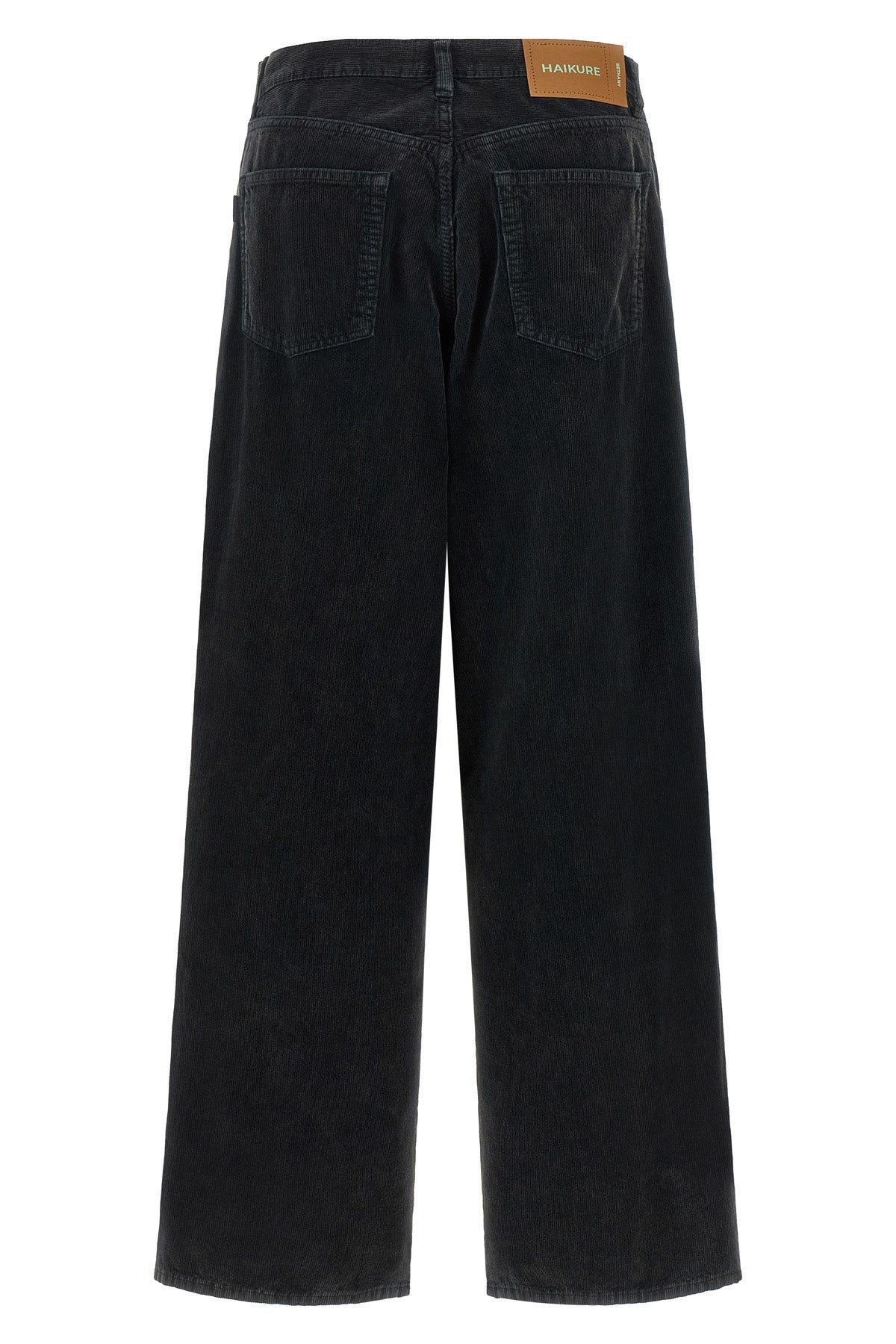 haikure bethany jeans feature a structured wide-leg silhouette made of pure co