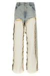 bull bonnie used-effect cotton denim jeans