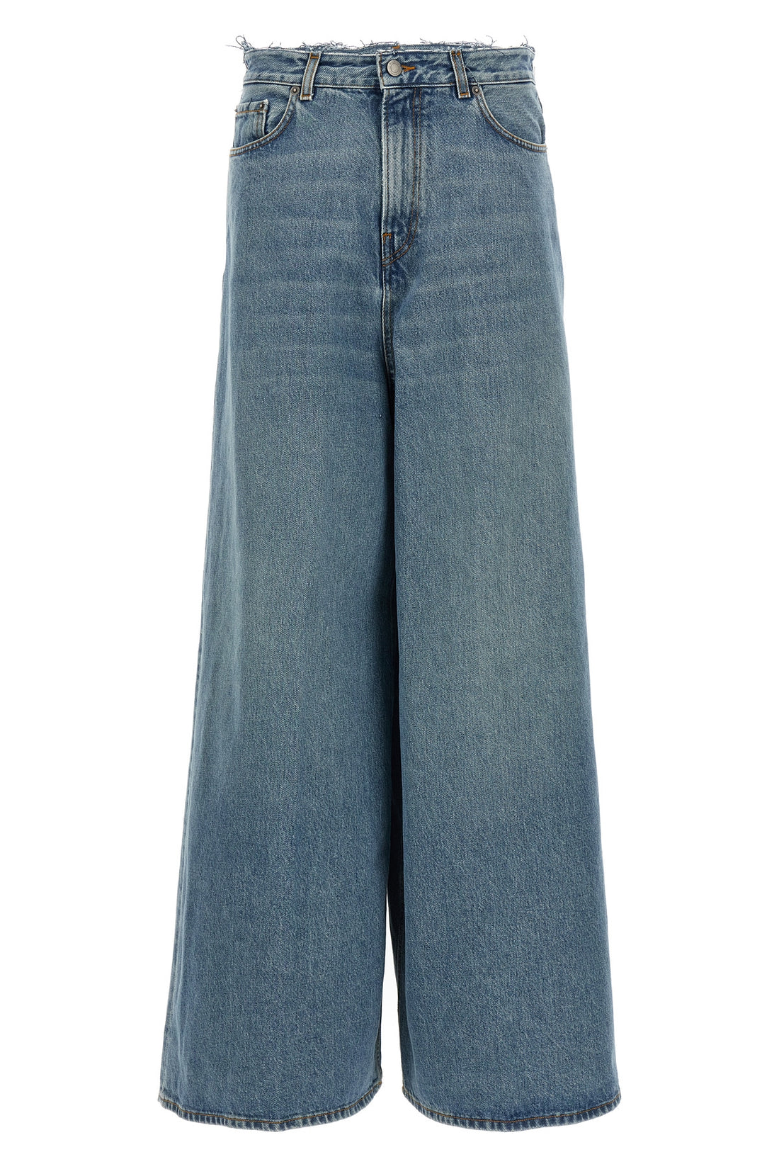 HAIKURE 23 big bethany used-effect delavé cotton denim jeans
