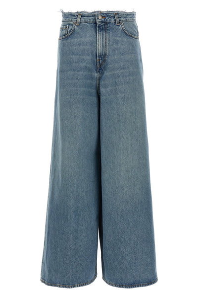 big bethany used-effect delavé cotton denim jeans