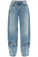 'wide-legged hurley jeans for