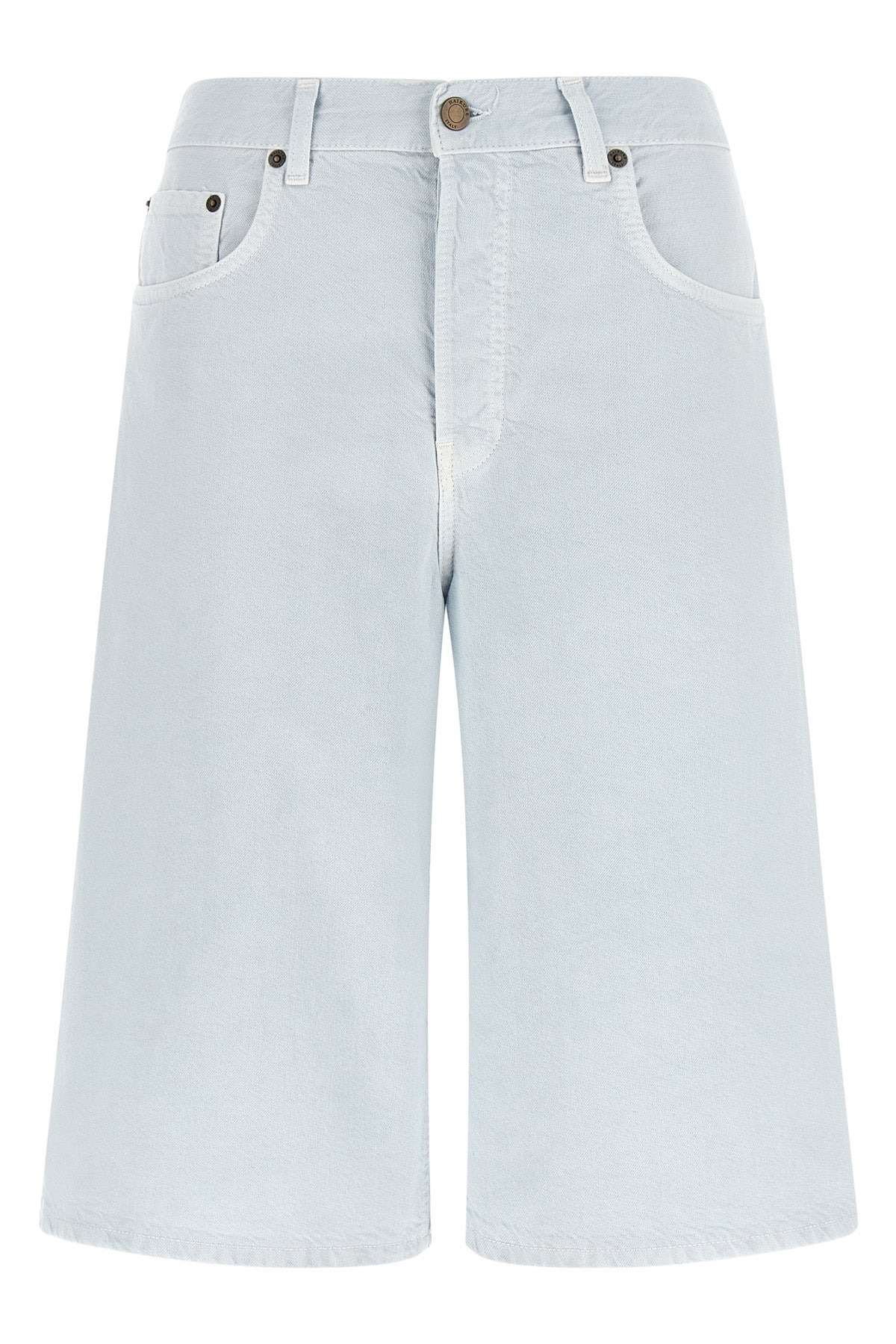 new becky twill 45 cotton and linen blend bermuda shorts