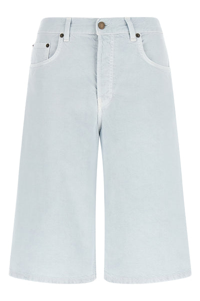 new becky twill 45 cotton and linen blend bermuda shorts