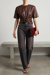 haikure bibi jeans redefine the volumes of everyday wardrobe through a curved