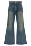 the clara haikure jeans redefine the concept of sartorial denim through a stru