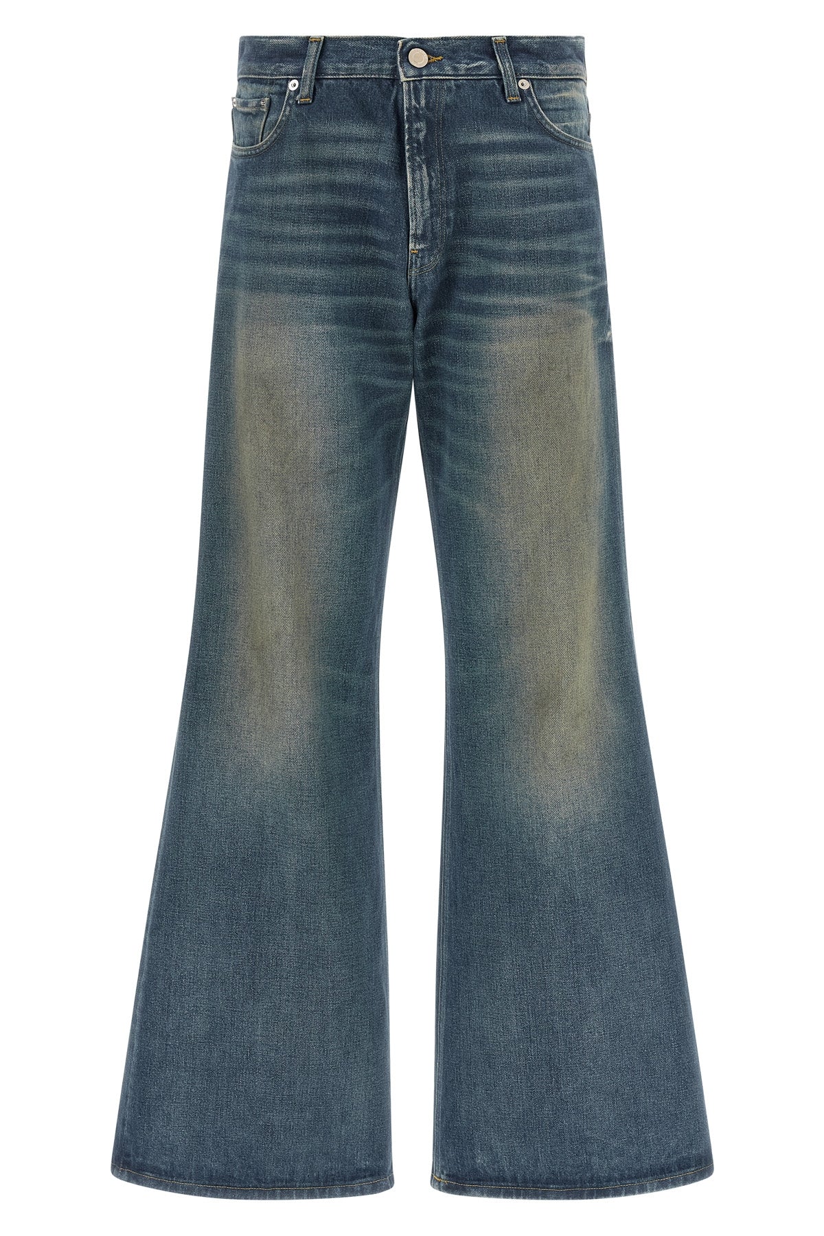 the clara haikure jeans redefine the concept of sartorial denim through a stru