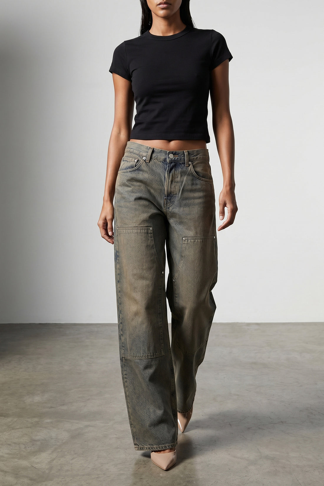 HAIKURE 23 haikures legacy jeans redefine the workwear aesthetic through a wide-leg silh