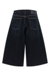 haikure legacy denim bermuda shorts redefine the volumes of the contemporary w