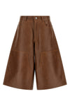haikures leather legacy bermuda shorts redefine casual tailoring through a lo