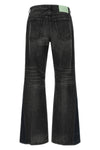 haikure claire denim jeans redefine the flared silhouette through a contempora