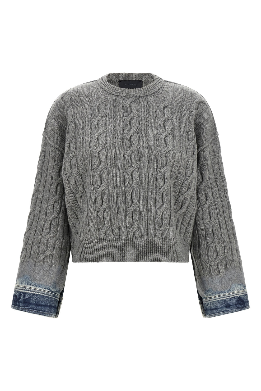 HAIKURE M the karine pollock haikure knit redefines traditional knitwear through a bold