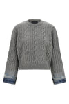 the karine pollock haikure knit redefines traditional knitwear through a bold