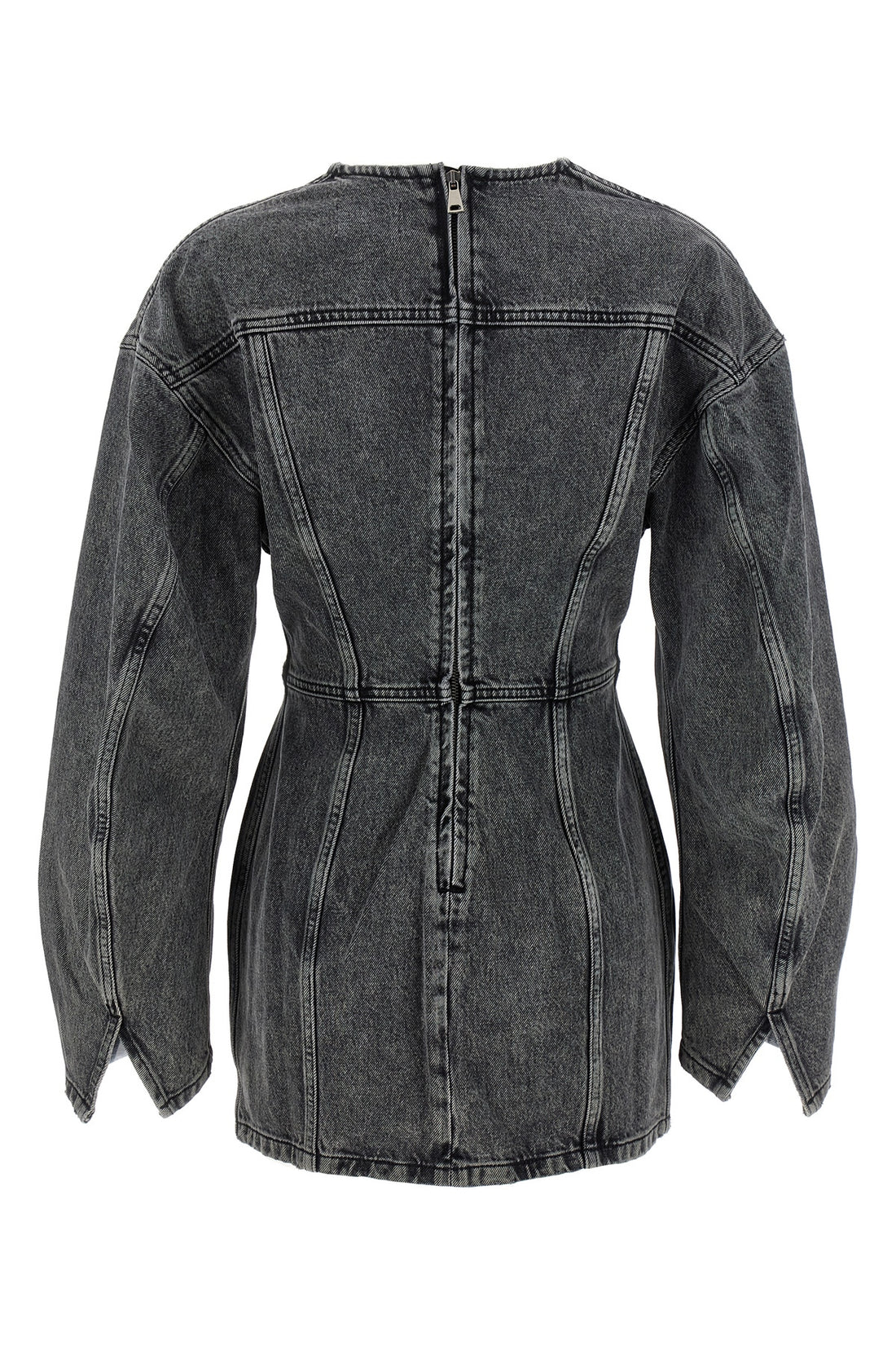 HAIKURE XS cotton denim mini dress