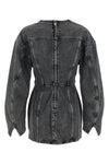 cotton denim mini dress