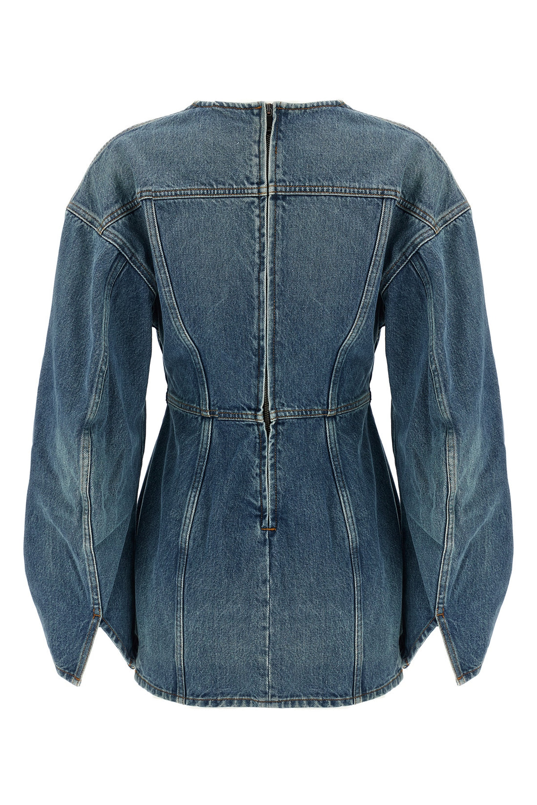 HAIKURE XS cotton denim mini dress