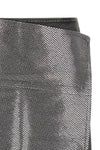 may cotton denim miniskirt